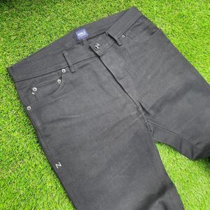 Noble Denim Earnest Selvedge Men's Black Jeans (35x34)